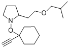 CAS 登录号：79700-75-7， 1-[1-(1-乙炔基环己基)氧基-3-(2-甲基丙氧基)丙-2-基]吡咯烷