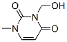 CAS 登录号：79719-31-6， 3-(羟基甲基)-1-甲基嘧啶-2,4-二酮
