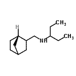 CAS 登录号：79731-63-8， N-[[(1S)-降冰片烷-2-基]甲基]戊烷-3-胺