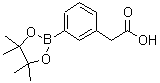 结构式 CAS# 797755-05-6, 3-(羧甲基)苯硼酸频哪醇酯