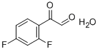 结构式 CAS# 79784-36-4, 2,4-二氟苯基乙二醛水合物