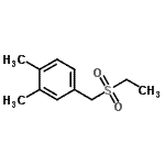 CAS 登录号：798550-65-9， 4-[(乙基磺酰基)甲基]-1,2-二甲基苯