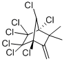 structure of CAS# 8001-50-1, (1S,4R)-1,2,2,3,3,4,7-heptachloro-5,5-dimethyl-6-methylenenorbornane;(1S,4R)-1,2,2,3,3,4,7-Heptachloro-5,5-Dimethyl-6-Methylene-Norbornane;(1S,4R)-1,2,2,3,3,4,7-Heptachloro-5,5-Dimethyl-6-Methylenenorbornane;(1R,4S)-1,2,2,3,3,4,7-Heptachloro-6,6-Dimethyl-5-Methylidene-Bicyclo[2.2.1]Heptane