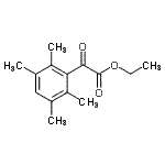 structure of CAS# 80120-38-3, Ethyl oxo(2,3,5,6-tetramethylphenyl)acetate;Ethyl 2,3,5,6-tetramethylbenzoylformate