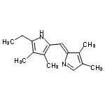 CAS#: 802000-64-2， 2-[(Z)-(3,4-Dimethyl-2H-pyrrol-2-ylidene)methyl]-5-ethyl-3,4-dimethyl-1H-pyrrole