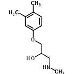 CAS#: 802006-40-2， 1-(3,4-Dimethylphenoxy)-3-(methylamino)-2-propanol