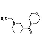 CAS 登录号：802255-22-7， (1-乙基-3-哌啶基)(4-吗啉基)甲酮