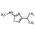 CAS 登录号：80232-90-2， 4-异丙基-N-甲基-1,3-噻唑-2-胺