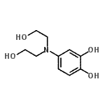 CAS 登录号：802830-84-8， 4-[二(2-羟基乙基)氨基]-1,2-苯二酚