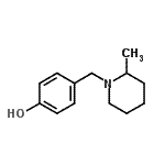 CAS 登录号：802856-71-9， 4-[(2-甲基-1-哌啶基)甲基]苯酚