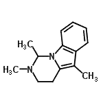 CAS 登录号：802893-01-2， 1,2,5-三甲基-1,2,3,4-四氢嘧啶并[1,6-a]吲哚