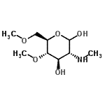 CAS#: 802899-67-8， 2-Deoxy-4,6-di-O-methyl-2-(methylamino)-D-glucopyranose
