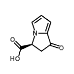 CAS 登录号：80314-88-1， (3S)-1-氧代-2,3-二氢-1H-吡咯里嗪-3-羧酸
