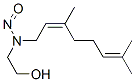 CAS 登录号：80324-66-9， (Z)-2-((3,7-二甲基-2,6-辛二烯基)亚硝基氨基)乙醇