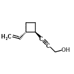 CAS 登录号：80344-43-0， 3-[(1R,2S)-2-乙烯基环丁基]-2-丙炔-1-醇