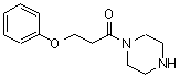 CAS#: 80385-33-7， 3-Phenoxy-1-(1-piperazinyl)-1-propanone