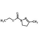 CAS 登录号：80457-39-2， 乙基3-甲基-4,5-二氢-1H-吡唑-1-羧酸酯
