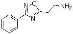 structure of CAS# 805184-96-7, 2-(3-Phenyl-1,2,4-oxadiazol-5-yl)ethanamine;2-(3-Phenyl-[1,2,4]oxadiazol-5-yl)-ethylamine;2-(3-phenyl-1,2,4-oxadiazol-5-yl)ethanamine;2-(3-PHENYL-1,2,4-OXADIAZOL-5-YL)ETHANAMINE TRIFLUOROACETATE