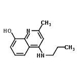 CAS 登录号：805965-40-6， 2-甲基-4-(丙基氨基)-8-喹啉醇