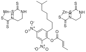 CAS#: 8064-42-4， Mancozeb-Dinocap Mixture