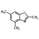 CAS#: 80689-37-8， 2,4,6-trimethyl-1,3-benzothiazole