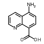 CAS#: 80690-06-8， 5-Amino-8-quinolinecarboxylic acid