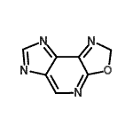 CAS 登录号：807364-33-6， 2H-咪唑并[4,5-d][1,3]恶唑并[5,4-b]吡啶