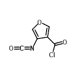 CAS 登录号：80761-37-1， 4-异氰酸-3-糠酰氯