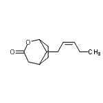 CAS#: 807630-26-8， 8-[(2Z)-2-Penten-1-yl]-2-oxabicyclo[3.2.1]octan-3-one