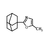 CAS 登录号：808737-45-3， 2-(金刚烷-1-基)-5-甲基-1,3-恶唑