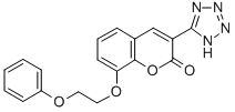 CAS#: 80916-90-1， 8-(2-Phenoxyethyloxy)-3-(1H-Tetrazol-5-Yl)Coumarin