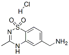 CAS 登录号：80938-51-8， 6-(氨基甲基)-3-甲基-1,2,4-苯并噻二嗪-1,1-二氧化物盐酸盐