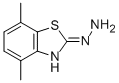 结构式 CAS# 80945-73-9, 4,7-二甲基-2(3H)-苯并噻唑酮腙