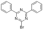 structure of CAS# 80984-79-8, 2-Bromo-4,6-Diphenyl-[1,3,5]Triazine;1,3,5-Triazine, 2-Bromo-4,6-Diphenyl-;2-BROMO-4,6-DIPHENYL-[1,3,5]TRIAZINE