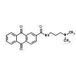 CAS 登录号：81086-03-5， N-[3-(二甲基氨基)丙基]-9,10-二氧代-9,10-二氢-2-蒽甲酰胺