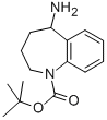 structure of CAS# 811841-95-9, 5-Amino-2,3,4,5-Tetrahydro-Benzo[b]Azepine-1-Carboxylic Acid Tert-Butyl Ester