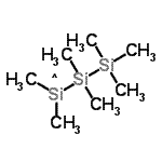 CAS 登录号：812-28-2， 七甲基三硅烷基