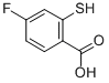 structure of CAS# 81223-43-0, 4-Fluoro-2-Mercapto-Benzoic Acid;Benzoic Acid, 4-Fluoro-2-Mercapto-