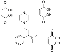 CAS#: 81402-48-4， alpha-Phenyl-N,N,4-Trimethyl-1-Piperazinepropanamine (Z)-2-Butenedioate (1:3)