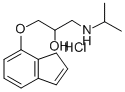 CAS 登录号：81789-85-7， 茚诺洛尔盐酸盐
