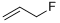 structure of CAS# 818-92-8, Allyl Fluoride;3-Fluoropropene;1-Propene, 3-Fluoro-
