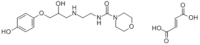 CAS#: 81801-12-9， Xamoterol Hemifumarate