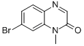 structure of CAS# 82019-32-7, 7-Bromo-1-Methyl-1H-Quinoxalin-2-One;7-Bromo-1-Methyl-1,2-Dihydroquinoxalin-2-One;7-BROMO-1-METHYL-1H-QUINOXALIN-2-ONE