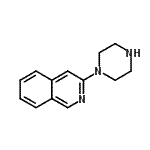 CAS 登录号：82117-35-9， 3-(1-哌嗪基)异喹啉