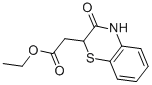 structure of CAS# 82191-17-1, Ethyl 2-(3-Oxo-3,4-Dihydro-2H-1,4-Benzothiazin-2-Yl)Acetate;2,3-DIHYDRO-2-(ETHOXYCARBONYLMETHYL)-4H-BENZO-1,4-THIAZIN-3-ONE;ETHYL 2-(3-OXO-3,4-DIHYDRO-2H-1,4-BENZOTHIAZIN-2-YL) ACETATE;Ethyl 2-(3-Oxo-3,4-Dihydro-2H-1,4-Benzothiazin-