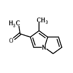 CAS#: 82217-97-8， 1-(7-Methyl-3H-pyrrolizin-6-yl)ethanone