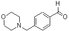 structure of CAS# 82413-63-6, 4-(Morpholinomethyl)Benzaldehyde;4-(4-CARBOXALDEHYDEBENZYL)MORPHOLINE;4-MORPHOLIN-4-YLMETHYL-BENZALDEHYDE;4-(MORPHOLINOMETHYL)BENZALDEHYDE