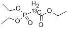 structure of CAS# 82426-28-6, Triethyl Phosphonoacetate-2-13C