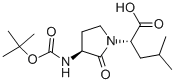structure of CAS# 82611-48-1, Boc-Freidinger's Lactam;BOC-FREIDINGER's LACTAME;BOC-FREIDINGER's LACTAM