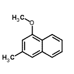 CAS 登录号：828-84-2， 1-甲氧基-3-甲基-萘
